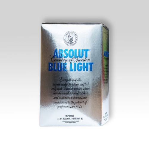 Водка Absolut Blue Light 3л